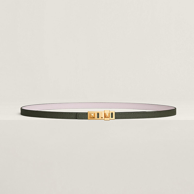Collier de Chien belt buckle & Reversible leather strap 13 mm