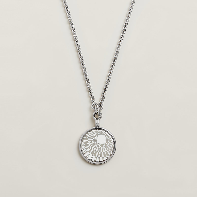 （HERMES）Medaille Bijou Deux Cors necklace PM medaille-quadrige-necklace-