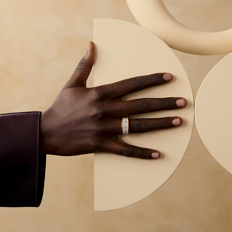 HERMES リング Colliers de Chien ring, medium model 直営店 Colliers de Chien ring, medium model | Hermès USA