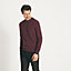 Color-finish round-neck sweater, View: Worn, worn, view 2 of 5