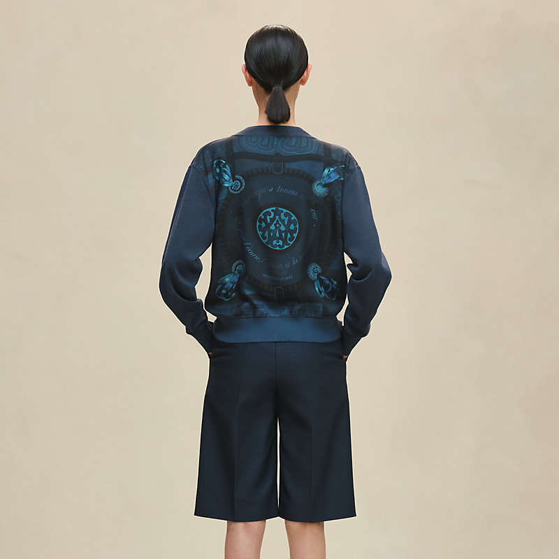 HERMES ツイルレーヌ カシミヤニット 2020AW 鬼山田権左衛門 Coloriages de Jour