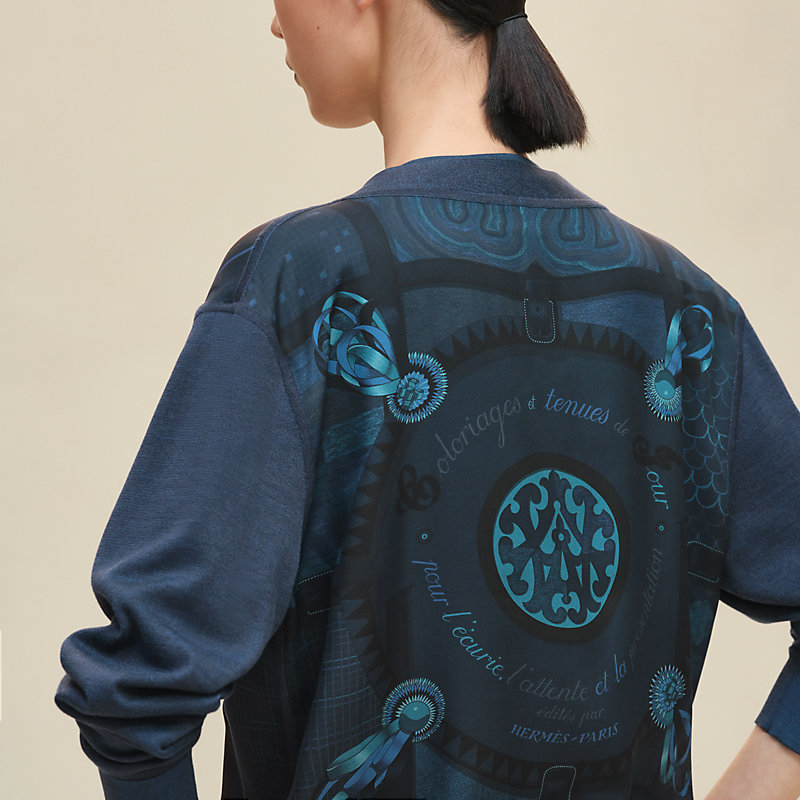 HERMES ツイルレーヌ カシミヤニット 2020AW 鬼山田権左衛門 Coloriages de Jour