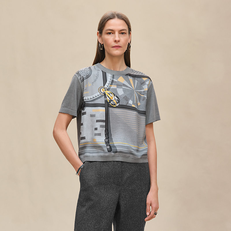 ラグジュアリーな【HERMES】Coloriages de Jour Tシャツセーター Coloriages de Jour