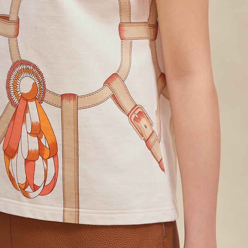 夏のエレガンス【HERMES】≪Coloriages de Jour≫プリントT Coloriages de Jour