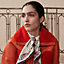 Complication Equestre scarf 90, View: Worn, worn, view 1 of 3