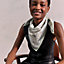 Concours d'Etriers Remix double face scarf 70, View: Worn, worn, view 2 of 6