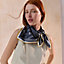 Concours d'Etriers Remix double face scarf 70, View: Worn, worn, view 2 of 6