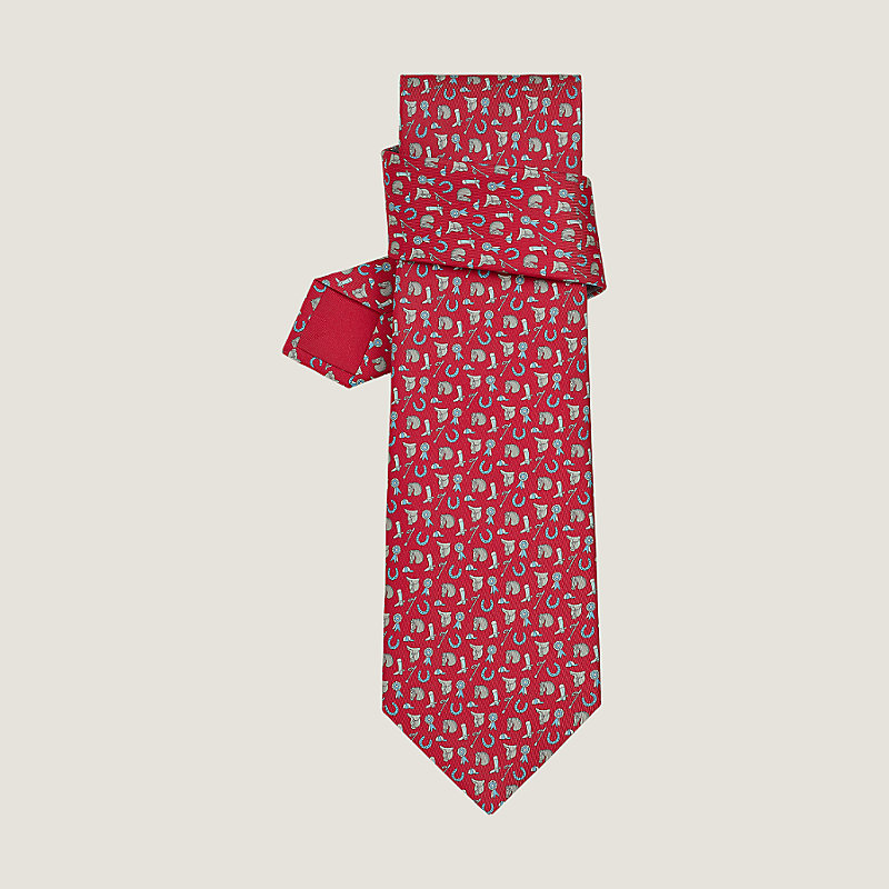 Hermès Concours hippique Tie