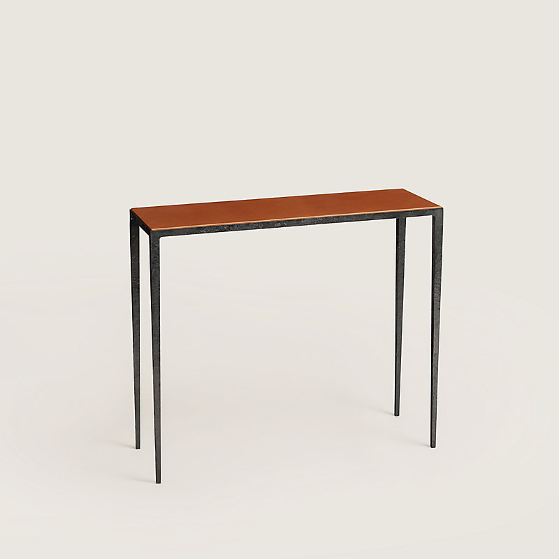 Consola en hierro forjado Rééditions J.-M. Frank par Hermès