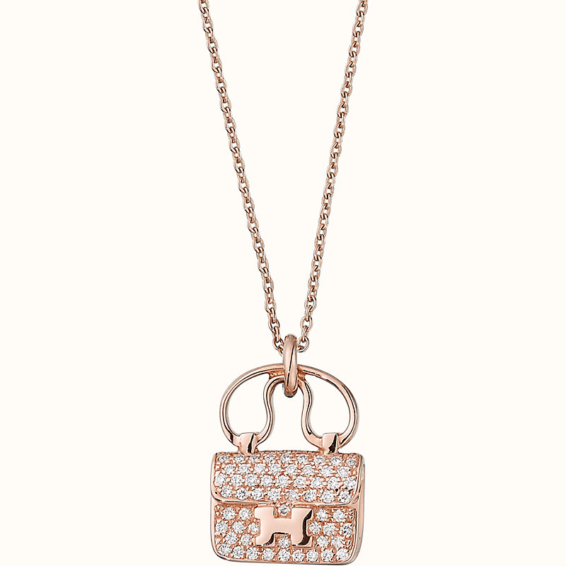 rose gold necklace with cross pendant