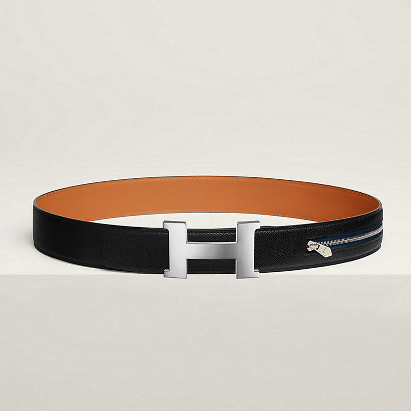 Constance belt buckle & Cache-Tout leather strap 38 mm | Hermès USA