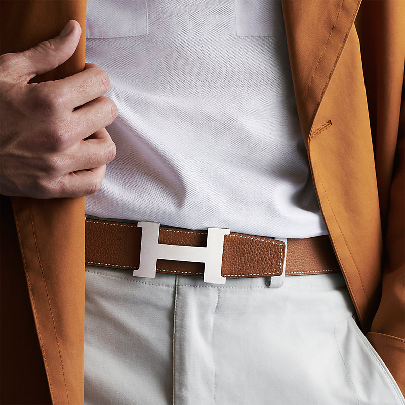 Constance belt buckle & Reversible leather strap 38 mm | Hermès Canada