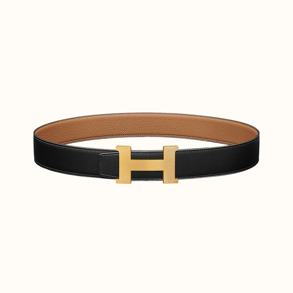 hermes belt brushed gold