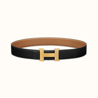 hermes belt black and brown reversible