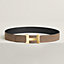 Constance belt buckle & Reversible leather strap 38&nbsp;mm, View: , view 1 of 2