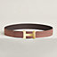 Constance belt buckle & Reversible leather strap 38&nbsp;mm, View: , view 1 of 2