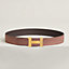 Constance belt buckle & Reversible leather strap 38&nbsp;mm, View: , view 1 of 2