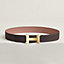 Constance belt buckle & Reversible leather strap 38&nbsp;mm, View: , view 2 of 2