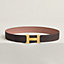 Constance belt buckle & Reversible leather strap 38&nbsp;mm, View: , view 2 of 2