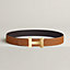 Constance belt buckle & Reversible leather strap 38&nbsp;mm, View: , view 2 of 2