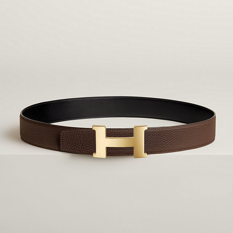 Constance belt buckle & Reversible leather strap 38 mm | Hermès Canada