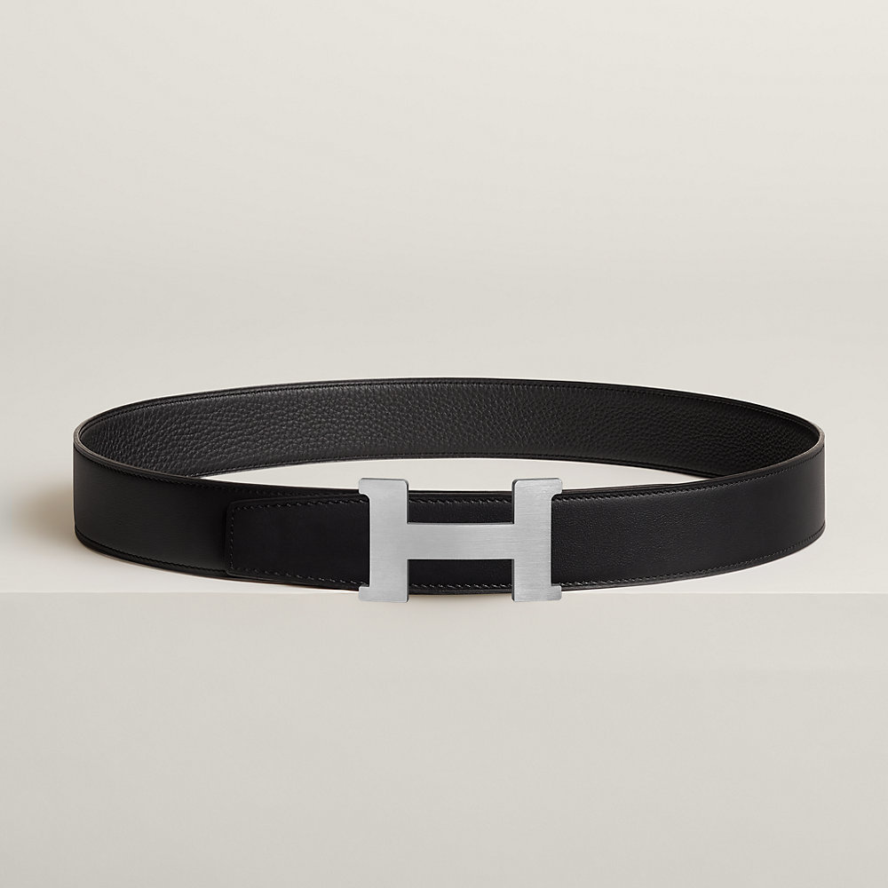 Constance belt buckle & Reversible leather strap 38 mm | Hermès UK