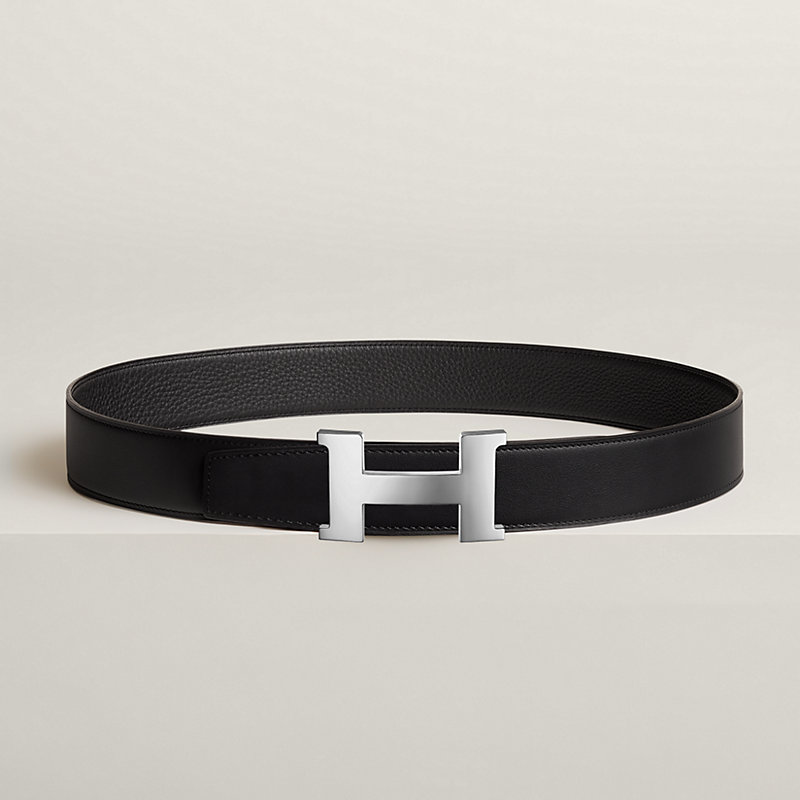 Reversible leather belts made in France