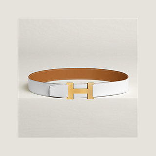 Constance belt buckle & Reversible leather strap 38 mm