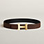 View: , Constance belt buckle & Reversible leather strap 38 mm