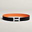 Constance belt buckle & Reversible leather strap 38 mm, view 1 of 2