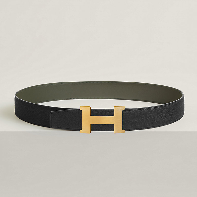 Constance belt buckle & Reversible leather strap 38 mm