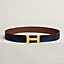 Constance belt buckle & Reversible leather strap 38&nbsp;mm, View: , view 2 of 2