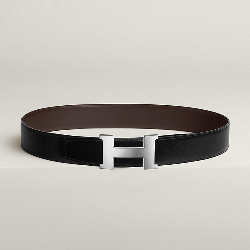 Constance belt buckle & Reversible leather strap 38 mm