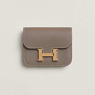 【付属のポーチもかわいい】HERMES Constance Slim wallet Constance Slim wallet | Hermès USA