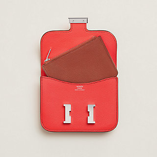 Constance Slim bicolor wallet | Hermès Canada