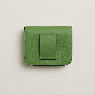 Constance Slim bicolor wallet | Hermès Canada