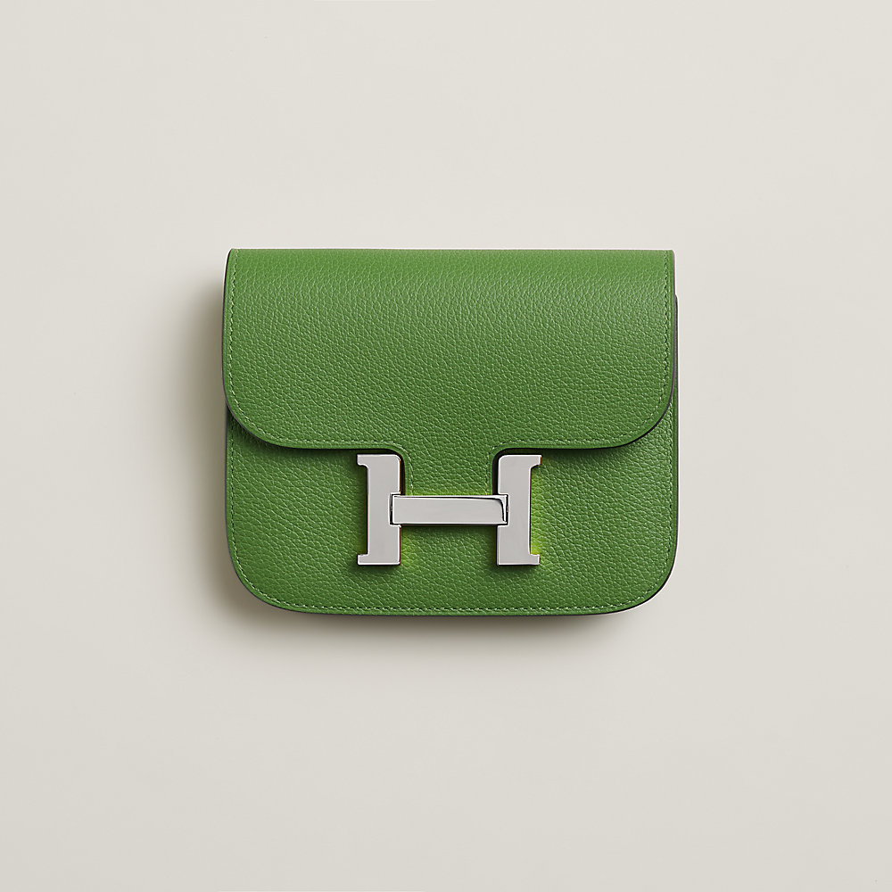 Constance Slim bicolor wallet Hermes Canada