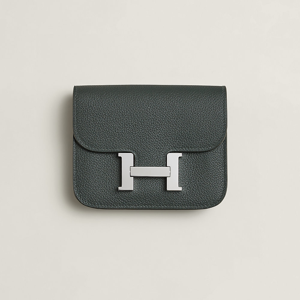 【シンプルでお洒落♪】HERMES スリムウォレット Constance シンプルでお洒落♪】HERMES スリムウォレット Constance