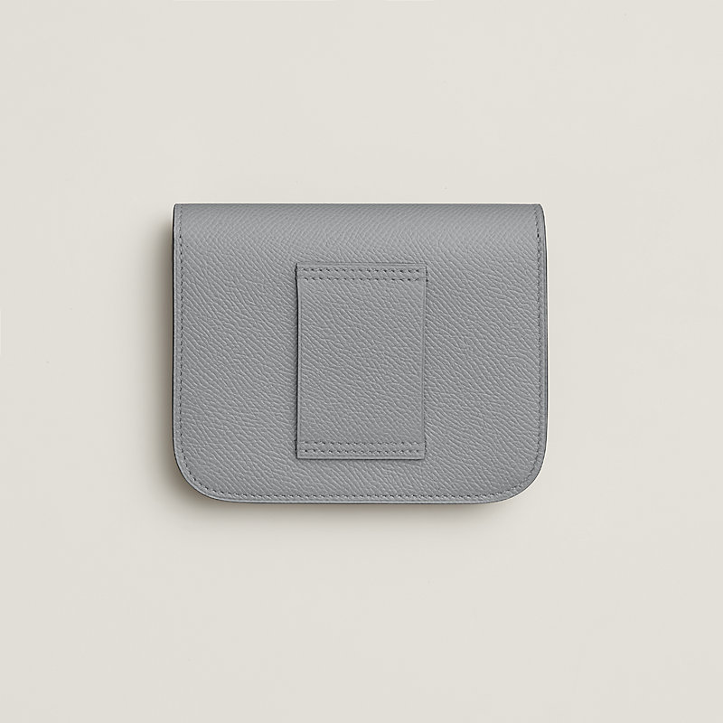 付属のポーチがバイカラーで上がるHermesConstance Slim wallet 付属のポーチがバイカラーで上がるHermesConstance Slim wallet