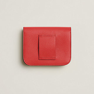 【ミニマルラグジュアリー】HERMES Constance Slim ウォレット Constance Slim wallet | Hermès USA
