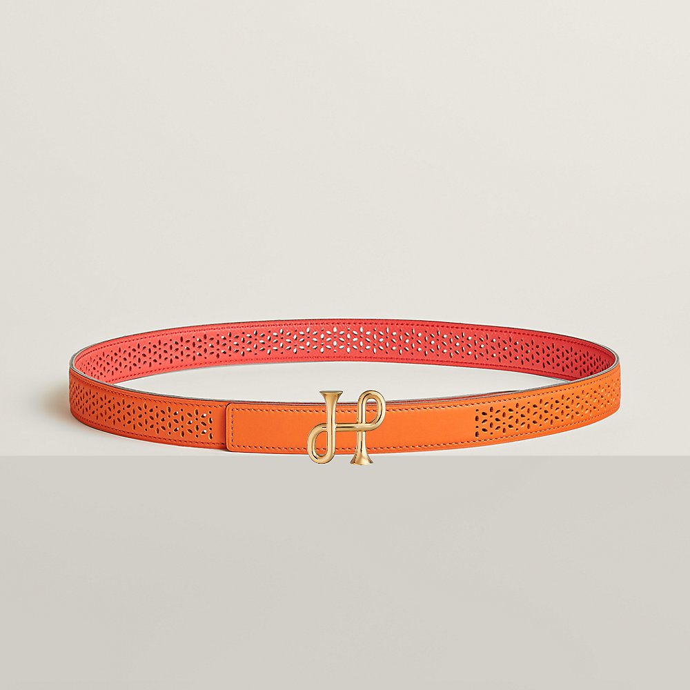 【スタイルの格上げに♡】HERMES Cor Baroque ベルト Cor Baroque belt buckle & Medor 24 belt | Hermès USA