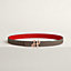 Cor Baroque belt buckle & Reversible leather strap 24&nbsp;mm, View: , view 2 of 2