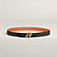 Cor Baroque belt buckle & Reversible leather strap 24&nbsp;mm, View: , view 1 of 2