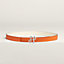 Cor Baroque belt buckle & Reversible leather strap 24&nbsp;mm, View: , view 2 of 2