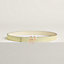 Cor Baroque belt buckle & Reversible leather strap 24&nbsp;mm, View: , view 2 of 2