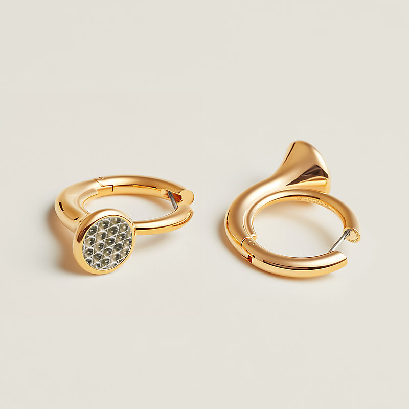 Cor earrings, small model | Hermès USA