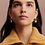 Cor H earrings, View: Worn, worn, view 2 of 2
