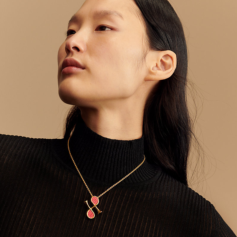 Cor H pendant | Hermès USA Cor H pendant | Hermès USA