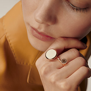 HERMES Cor ring リング ローズゴールド Cor ring | Hermès Saudi Arabia