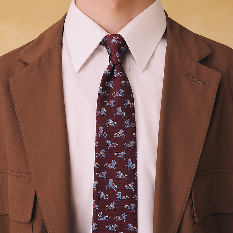 Corbata Crazy Poney 7&nbsp;cm